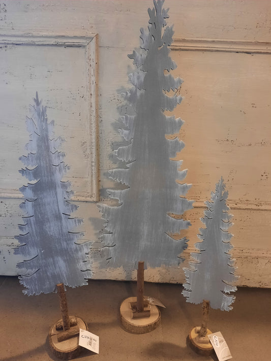 Winterbomen in hout